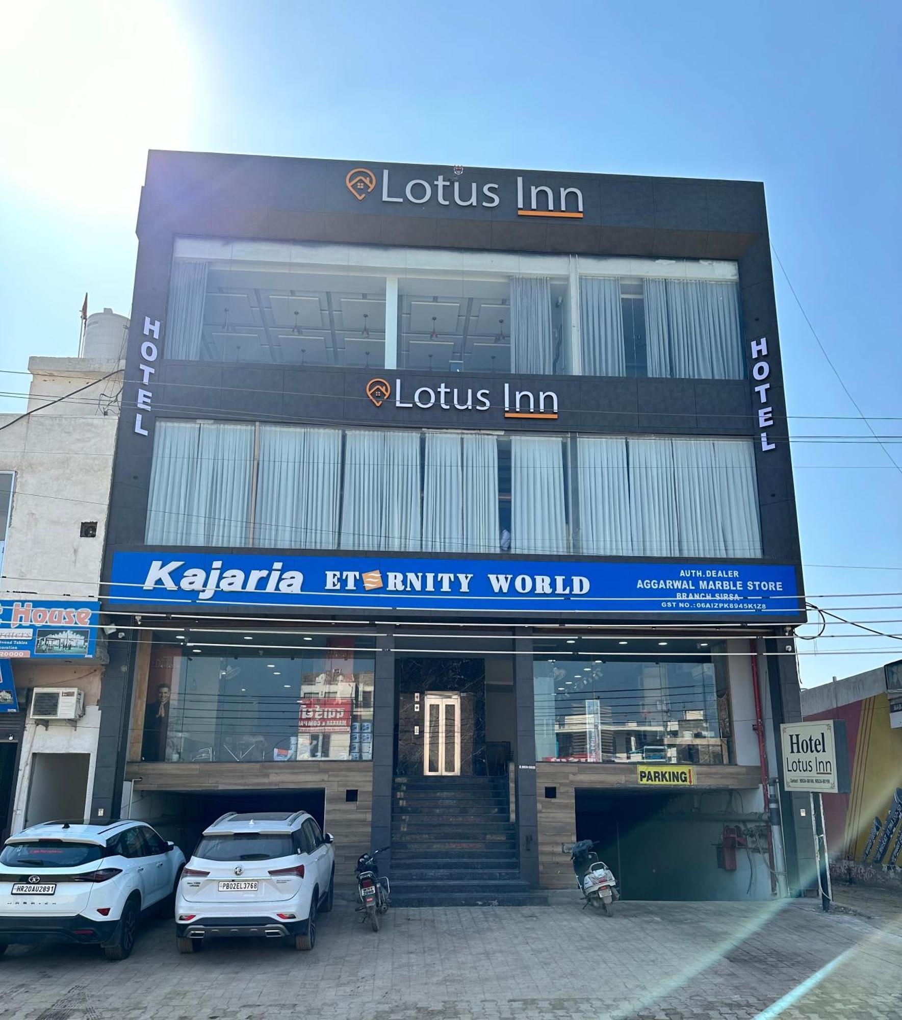 Hotel Lotus Inn Sirsa Kültér fotó